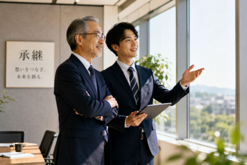 安心して次世代へ引き継げる会社
