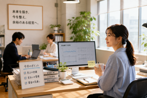 経理が特定の人に依存しない会社