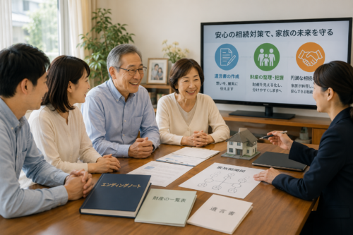 家族が安心して財産を引き継げる状態