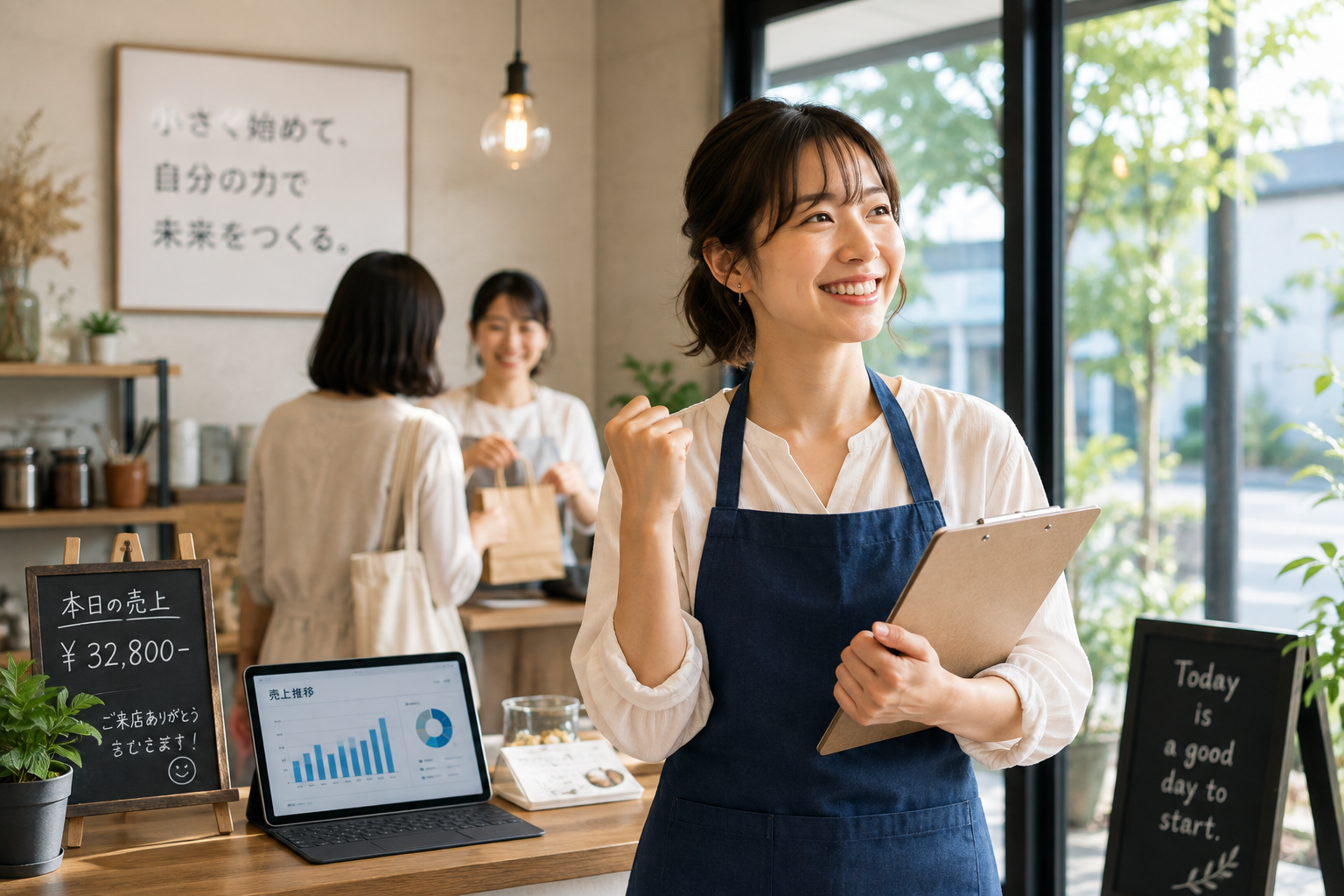 小さく始めた事業が動き始める起業の未来